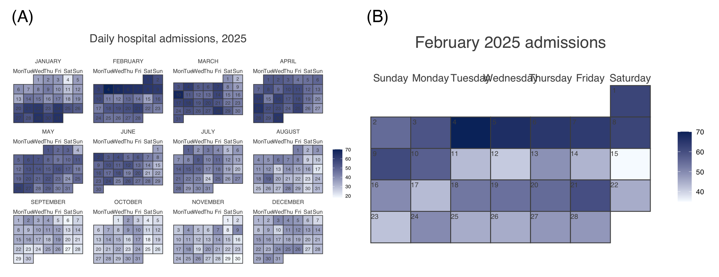 CalendarHeatmap Application