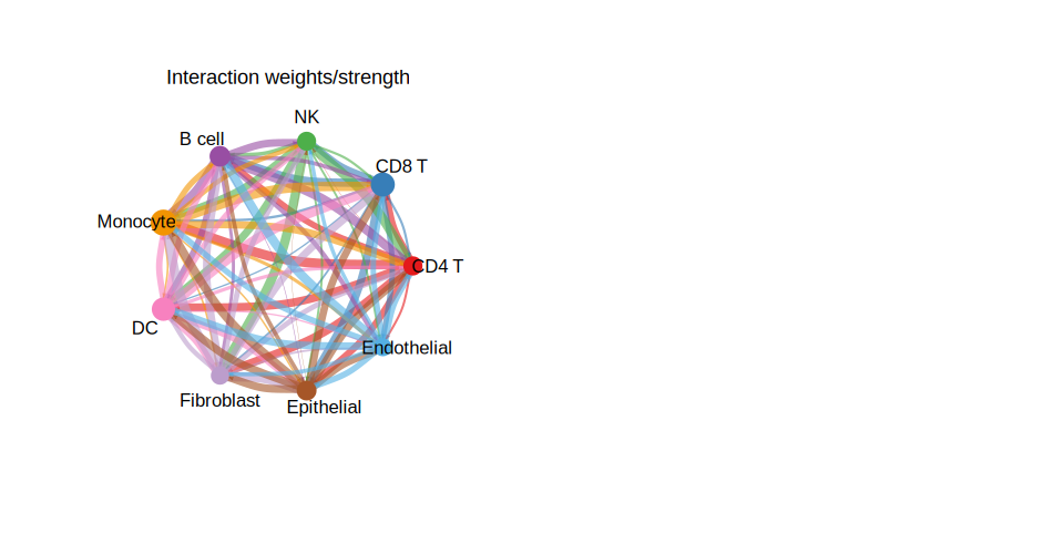 Cell-Cell Communication Circle Plot DEMO